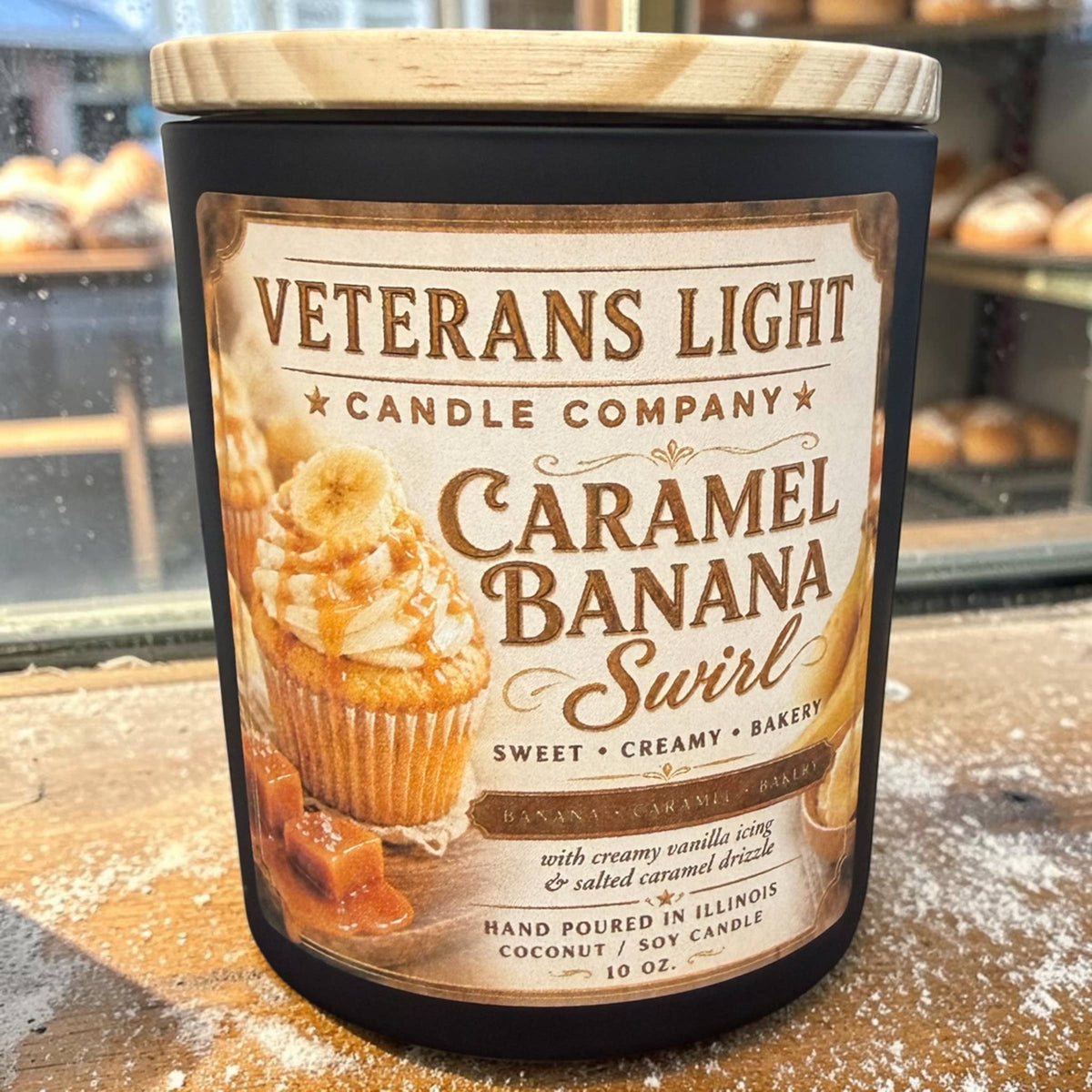 Caramel Banana Swirl | Banana , Vanilla  & Salted Caramel