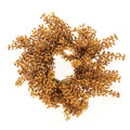 Bursting Astilbe Candle Ring 3.5" Pumpkin