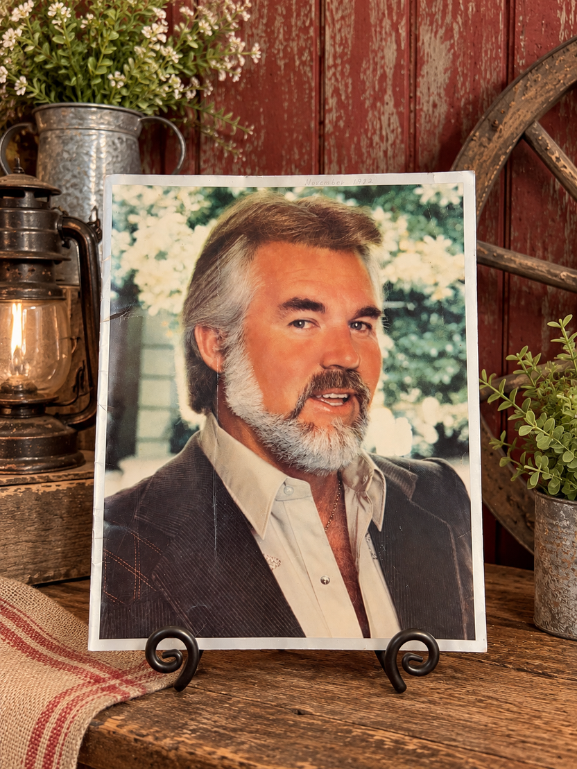 1982 Kenny Rogers tour program – The Red Barn Country Store