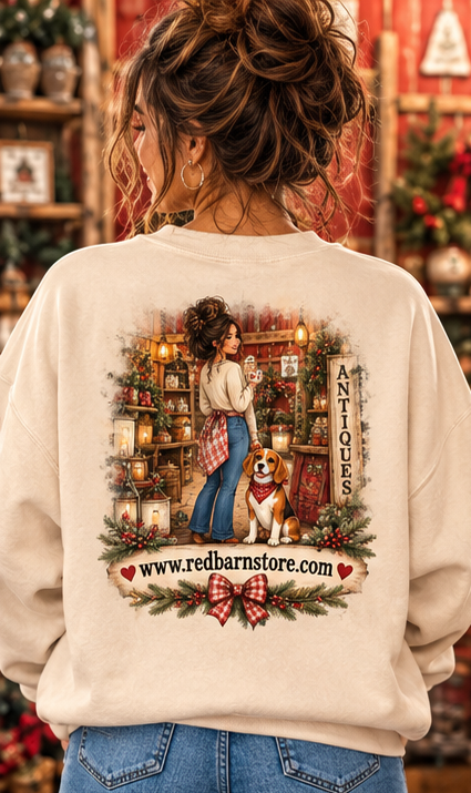 The Red Barn Country store sweatshirt COMING SOON !!!!!!!!