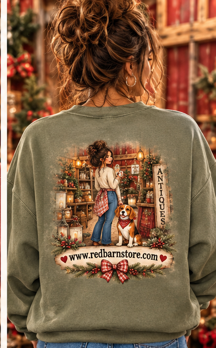 The Red Barn Country store sweatshirt COMING SOON !!!!!!!!