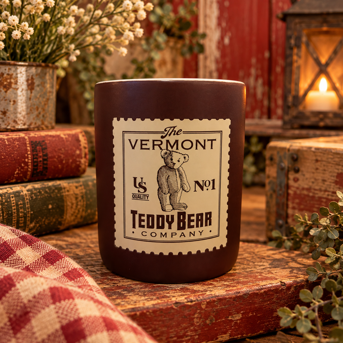 Vermont Teddy Bear Company Collectible Coffee Mug